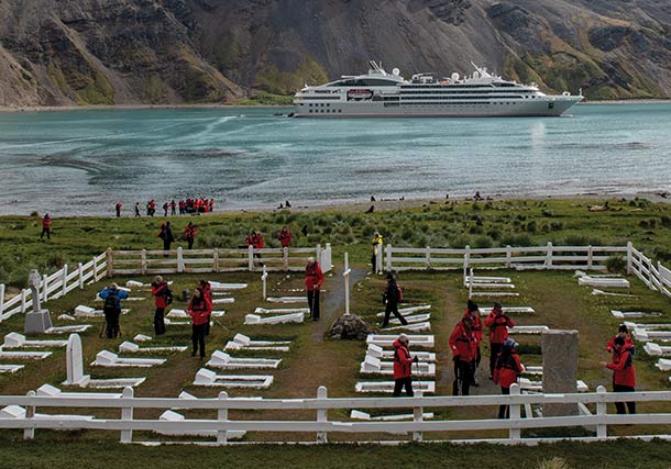 Antarctica South Georiga Shackelton Grave search