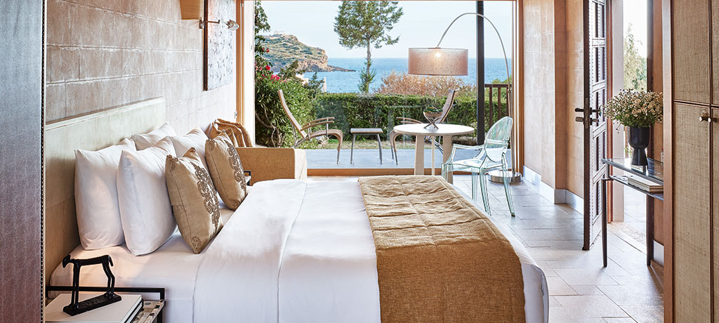 Europe Greece Athens Cape Sounio Deluxe Bungalow