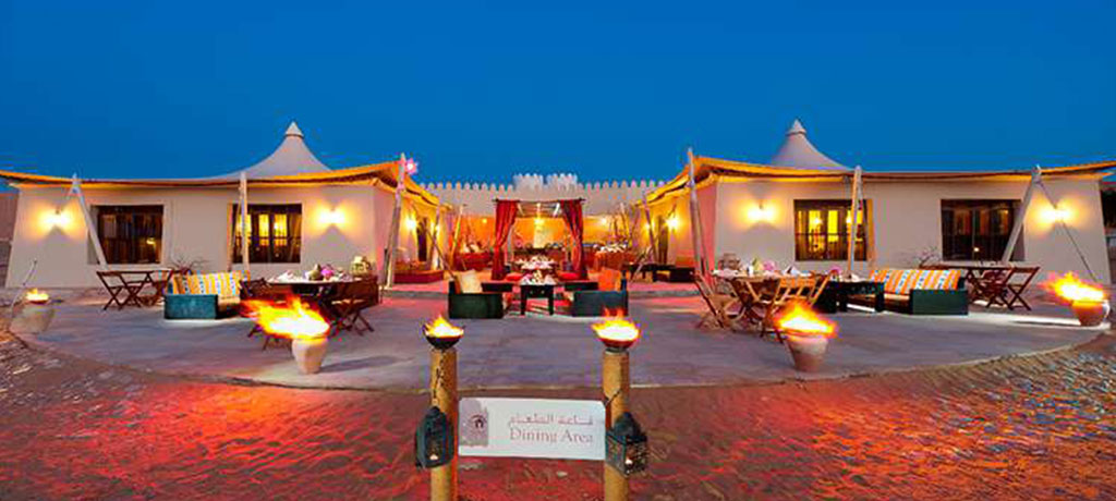 Asia Oman Al Wasil Desert Night Camp Dining