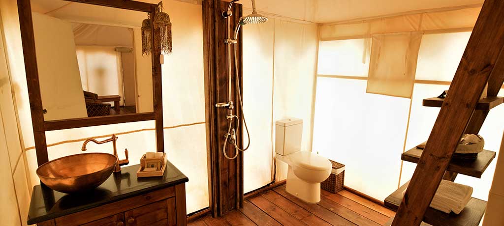 Middle East Jordan Discovery Bedu Camp Guest Bathroom