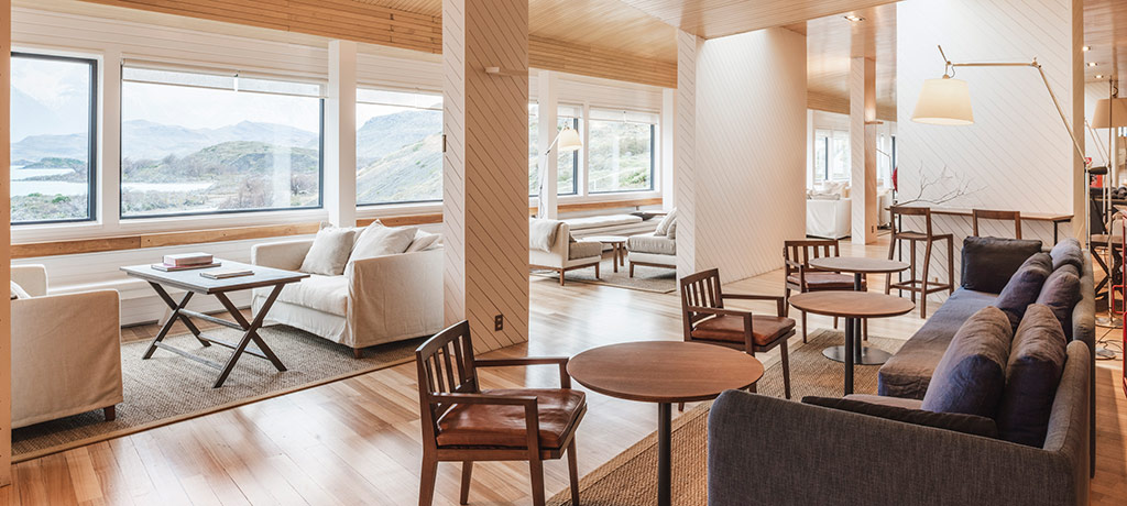 South America Argentina Explora Torres del Paine lounge