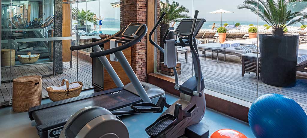 South America Brazil Fasano Hotel Rio de Janeiro Fitness Center