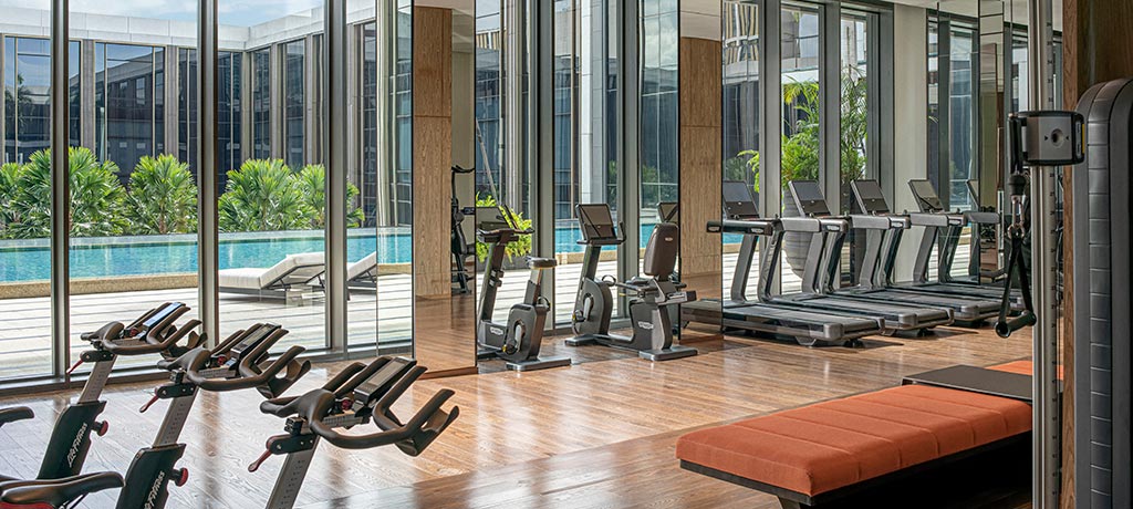 Asia Thailand Four Seasons Hotel Bangkok at Chao Phraya River fitness center