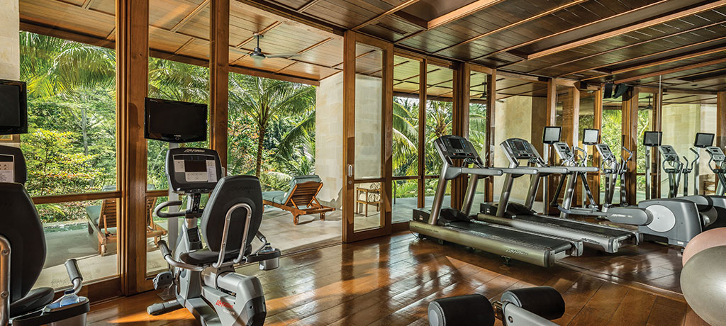 indonesia four seasons resort bali at sayan fitness center