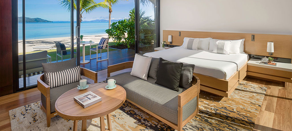 InterContinental Hayman Island Beachfront Pool Villa Bedroom