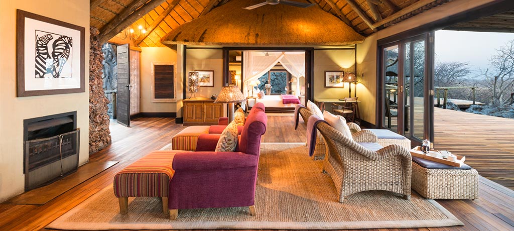 Africa Namibia Ongava Reserve Little Ongava luxury villa