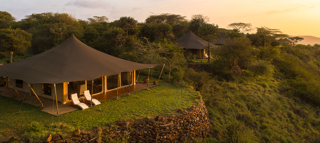 Africa Kenya Laikipia Loisaba Tented Camp Exterior