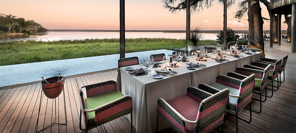 Lolebezi African Bush Camp Dining