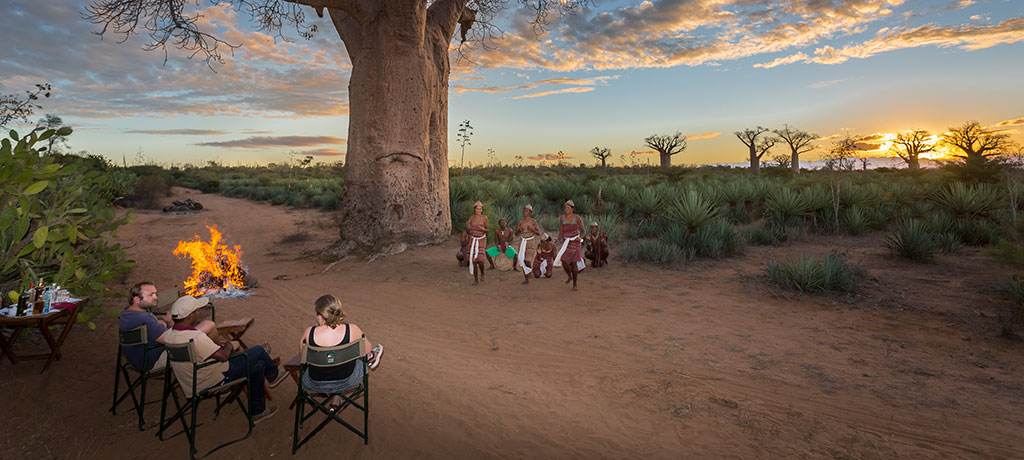 africa madagascar mandrare river camp Sun Downer