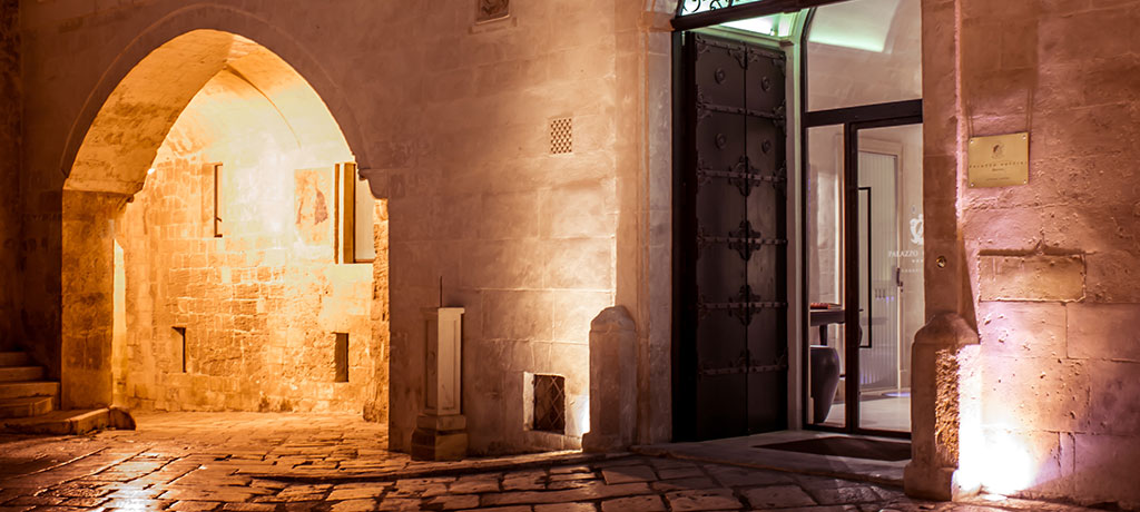 Europe Italy Matera Palazzo Gattini Luxury Hotel Exterior