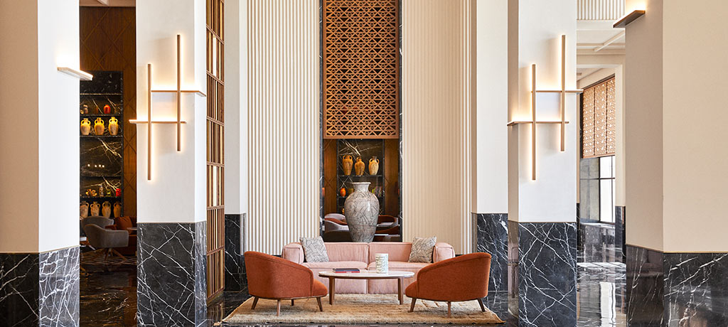 Morocco Marrakech Park Hyatt Marrakech lobby