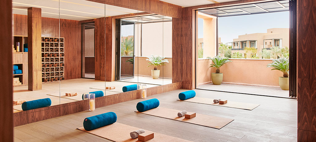 morocco marrakech park hyatt marrakech yoga studio 