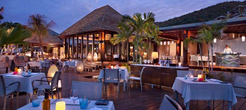 Raffles Seychelles Curieuse Restaurant