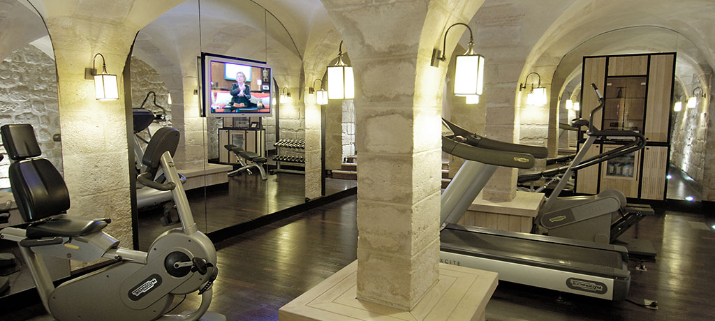 Europe France Paris Relais Christine Fitness Center