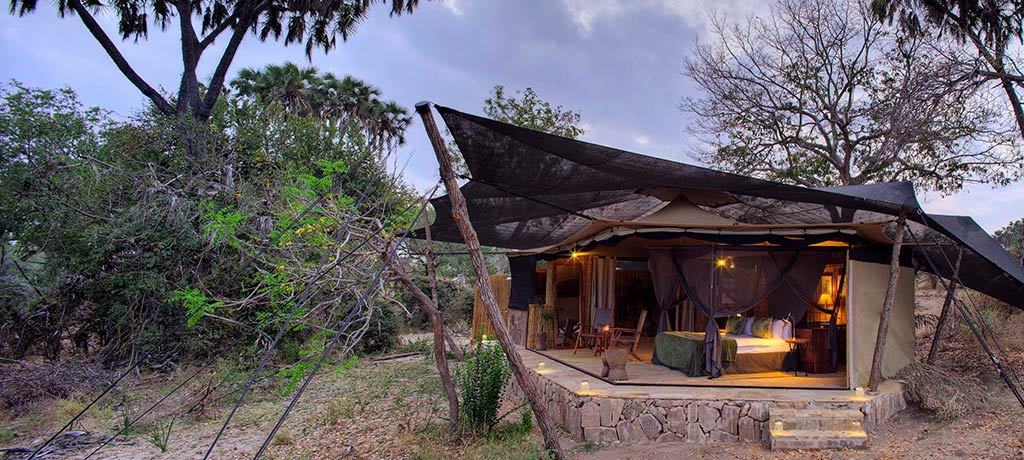 Africa Tanzania Selous Roho Ya Selous tent