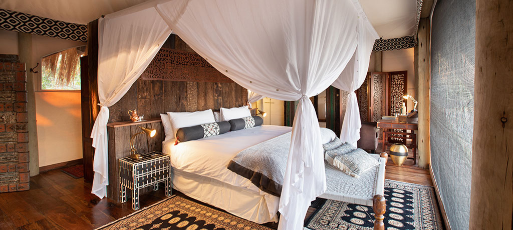 Africa Botswana Selinda Reserve Selinda Camp suite