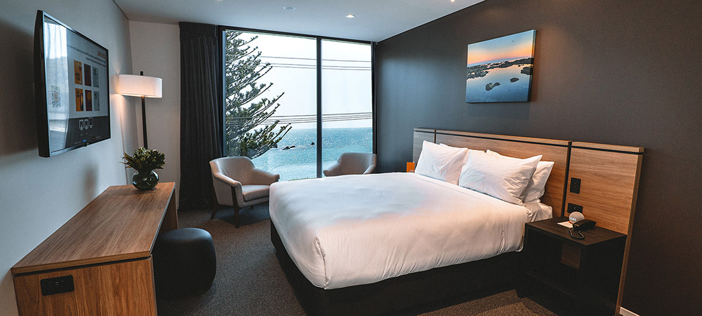 New Zealand Sudima Kaikoura ocean view room 