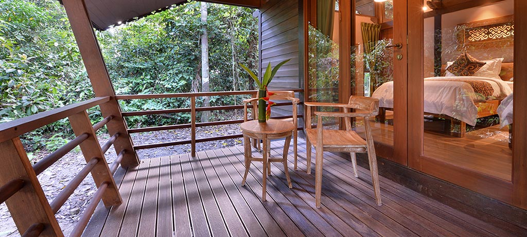 Borneo Sukau Rainforest Lodge borneo villa 