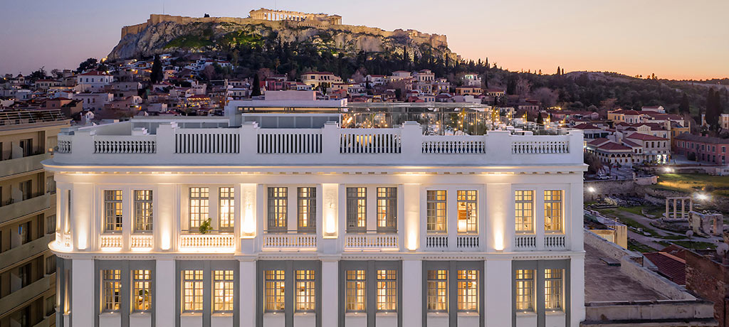 Europe Greece Athens The Dolli at Acropolis exterior 