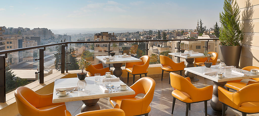 middle east jordan amman the st regis amman Mercado Andaluz Terrace