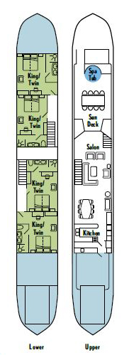 Finesse Deck plan