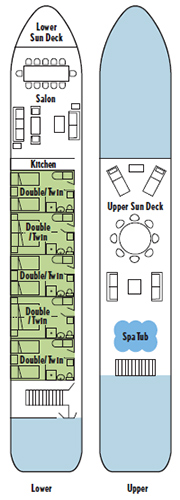 2024 Shannon Princess Deck Plan